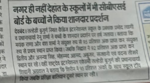 Academics Topper 15